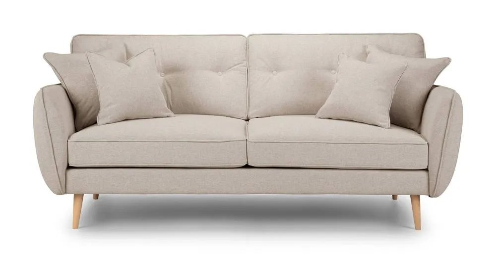 The Great Sofa Company Ailis Large Sofa Faro Linen in Beige 3