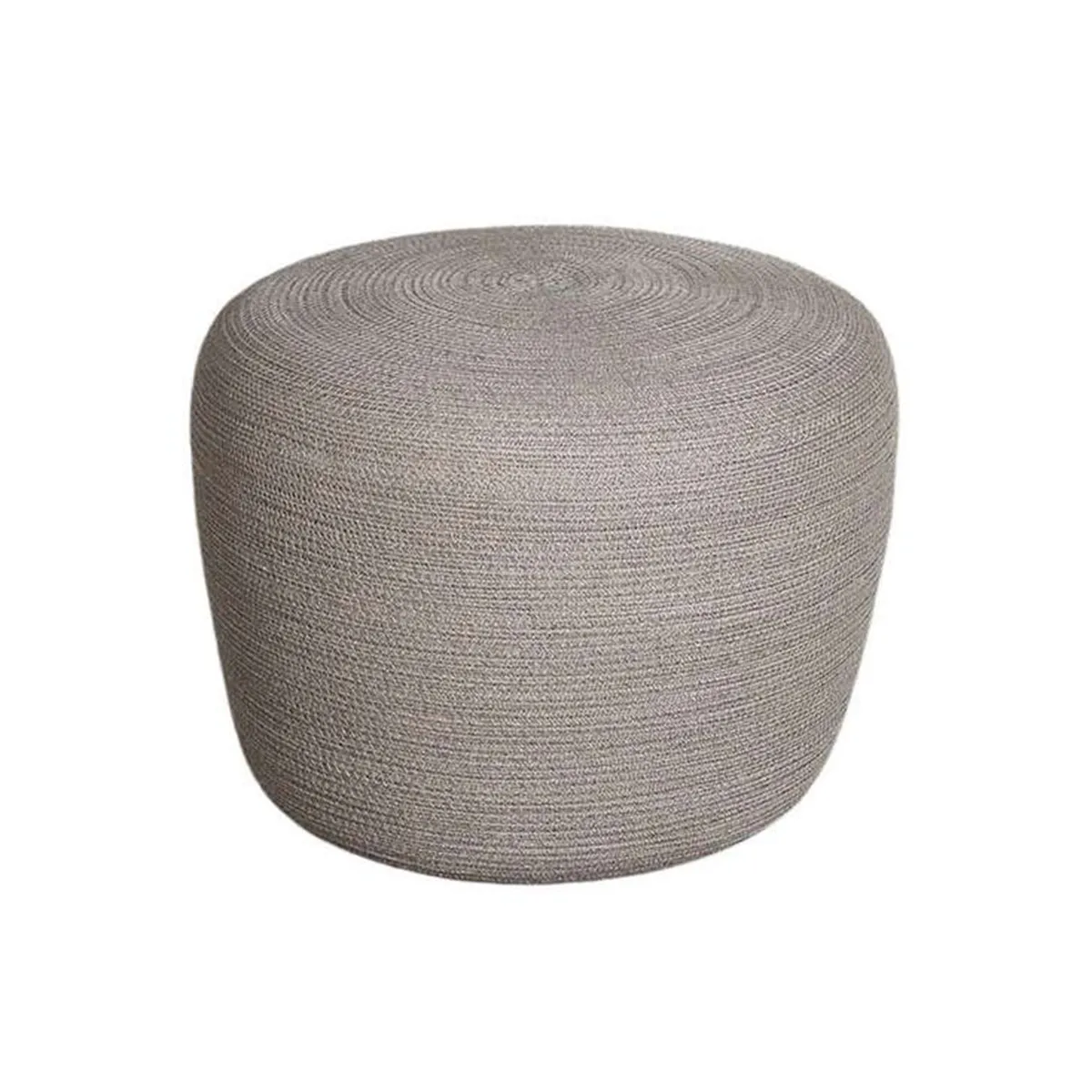 Cane-line Circle Small Footstool, Taupe