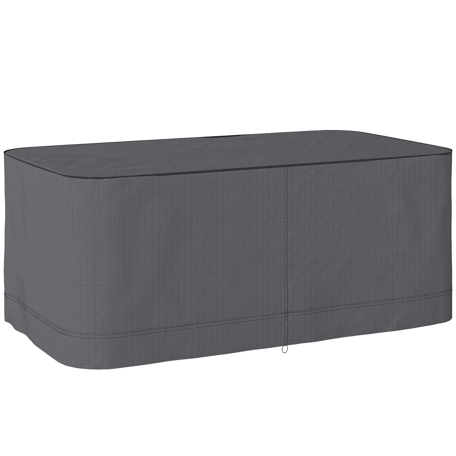 OUTSUNNY Patio 2/3 Seater Rattan Sofa Waterproof Furniture Cover Protection in Grey 2