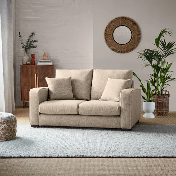 Carson Deep Sit Chunky Multi Weave 2 Seater Sofa 3