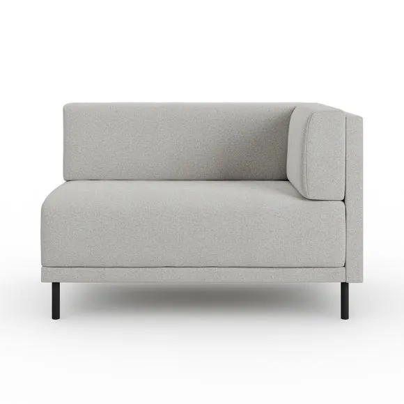 Mae Corner Dining Bench, Textured Weave 5