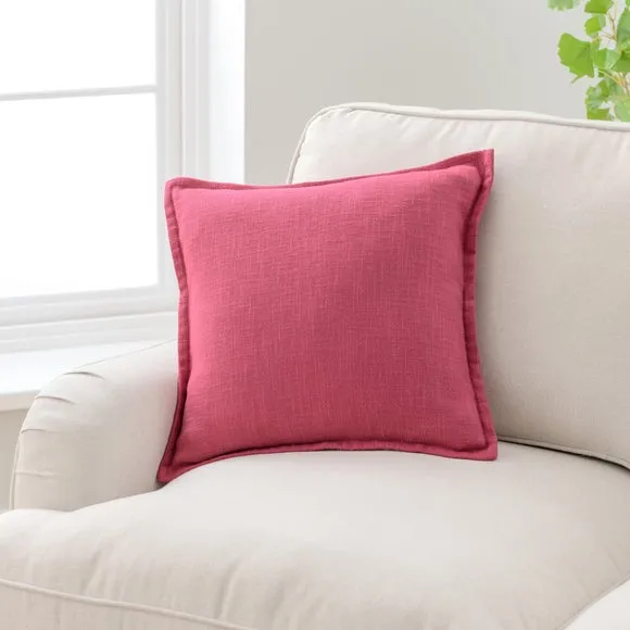 Westcott Cotton Slub Square Cushion 1