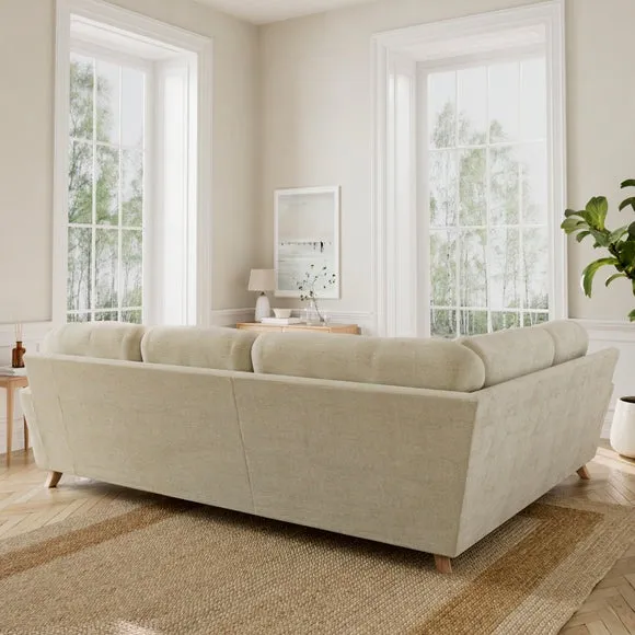 Martha Chunky Chenille Full Corner Sofa 2