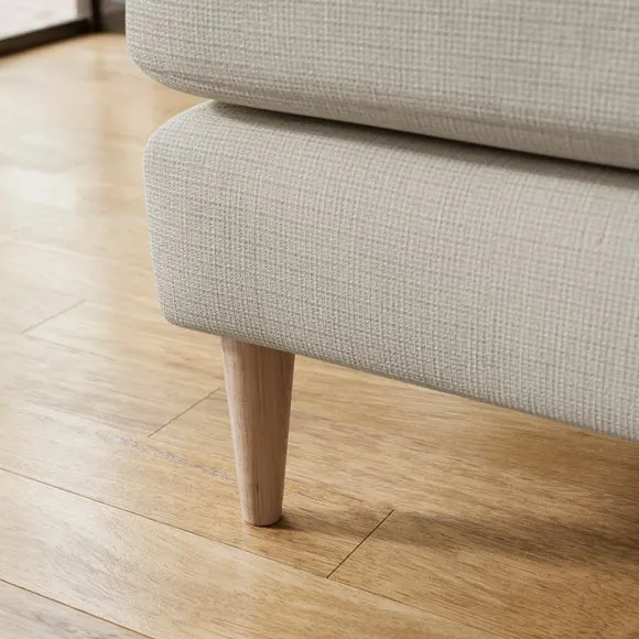 Sven Soft Texture Chenille Footstool 5