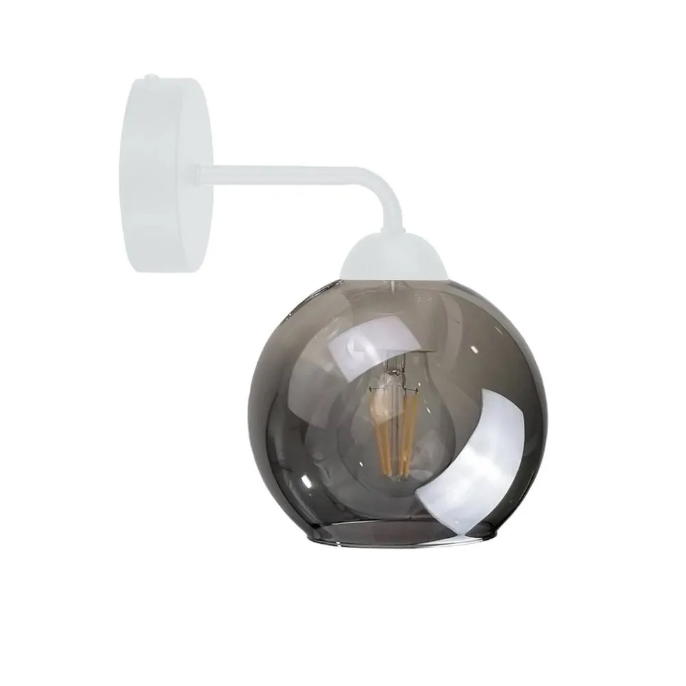 Netlighting Cosmo Dome Wall Lamp White 23cm 1x E27