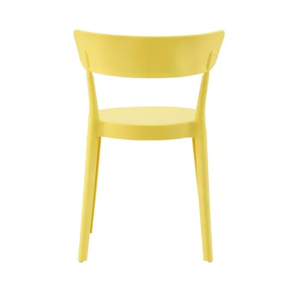 Fusion Living Plastic Bistro Dining Chair 6