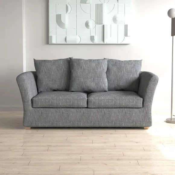 Emmett Chenille 2 Seater Double Sofa Bed 2