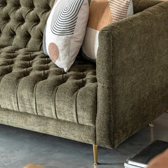 Indio Fabric 3 Seater Sofa 3