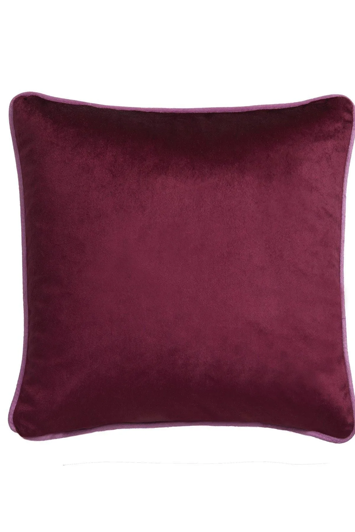 Laurence Llewelyn-Bowen 'Birdity Absurdity' Soft Touch Velvet Filled Cushion in Pink 4
