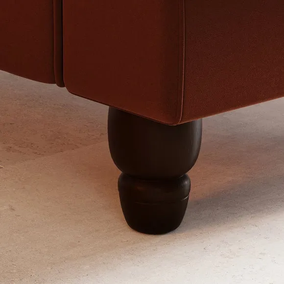 Beatrice Matte Velvet Armchair 6