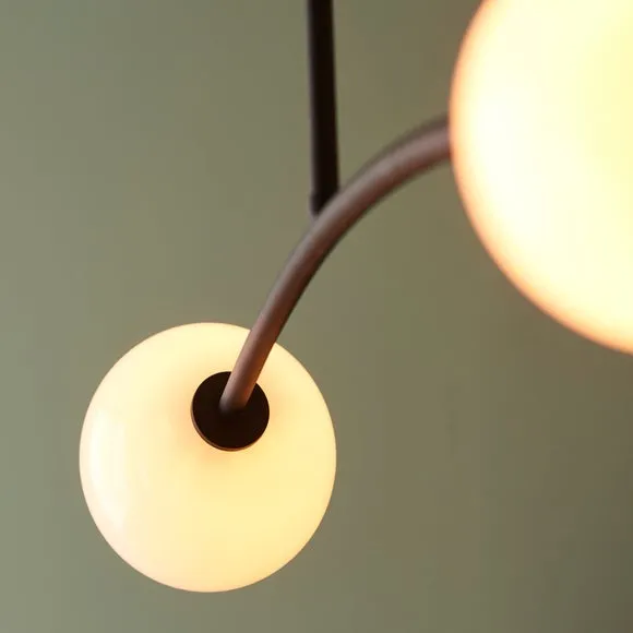 Vogue Nico 4 Light Semi Flush Ceiling Light 4