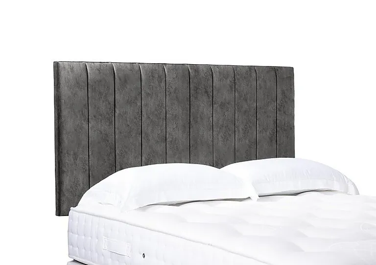 Artisan Collection Elyse High Strutted Headboard - Single - Daytona Pebble