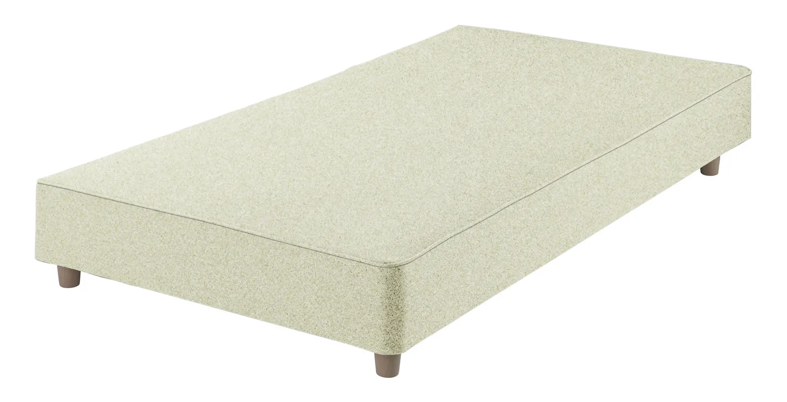 Classic Shallow Divan Base, Single - Rustika Marble