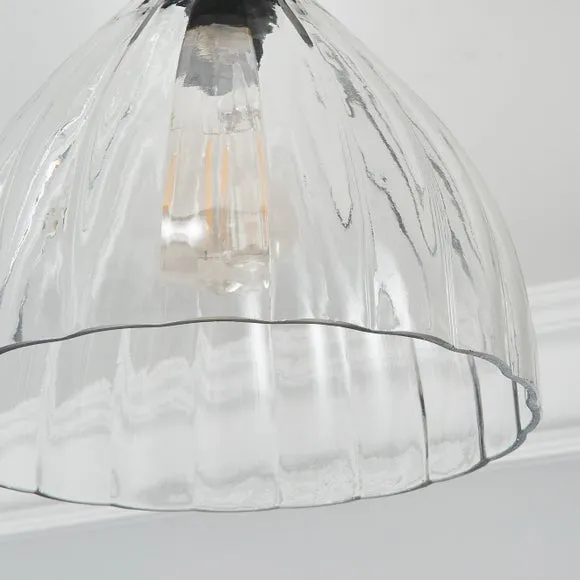 Churchgate Allexton Flush Ceiling Light 3