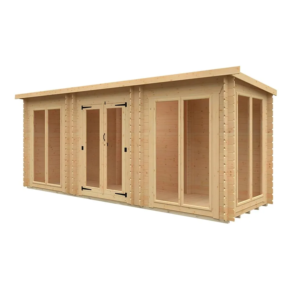 Buttercup Farm 18 x 6 Feet Astoria 19mm Flex - L525 x W175 x H217 cm - Natural 3