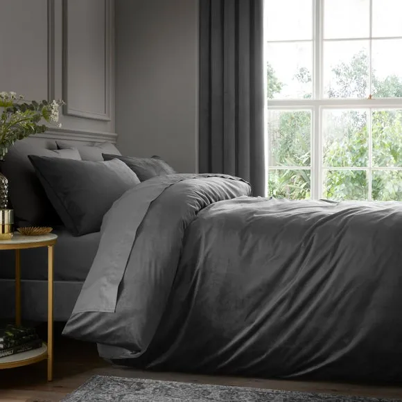 Milano Velour Duvet Cover & Pillowcase Set 3