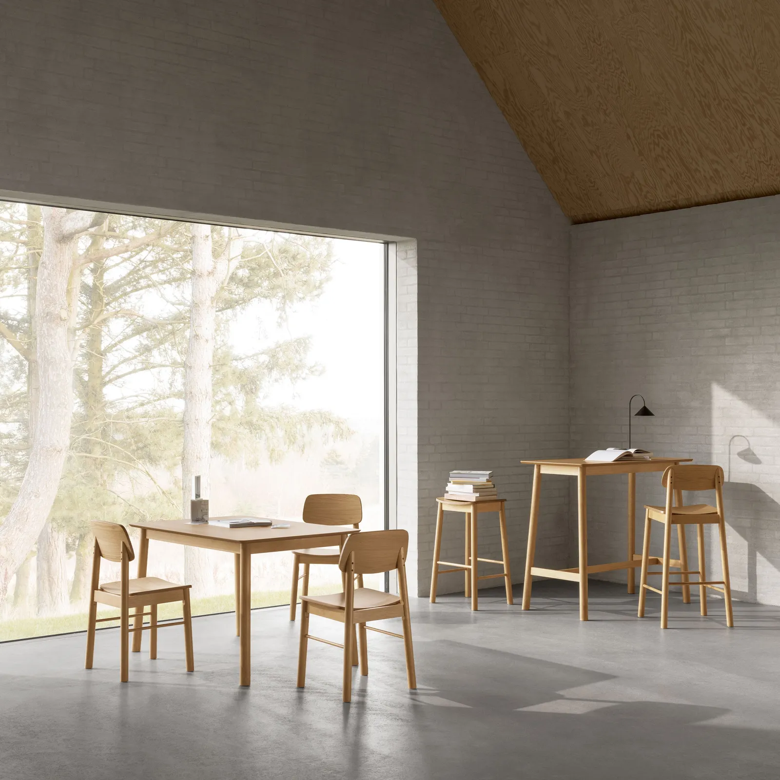 Furniture To Go Barlow Dining Chair in Matt Oak Set of 2 in Light Brown 6