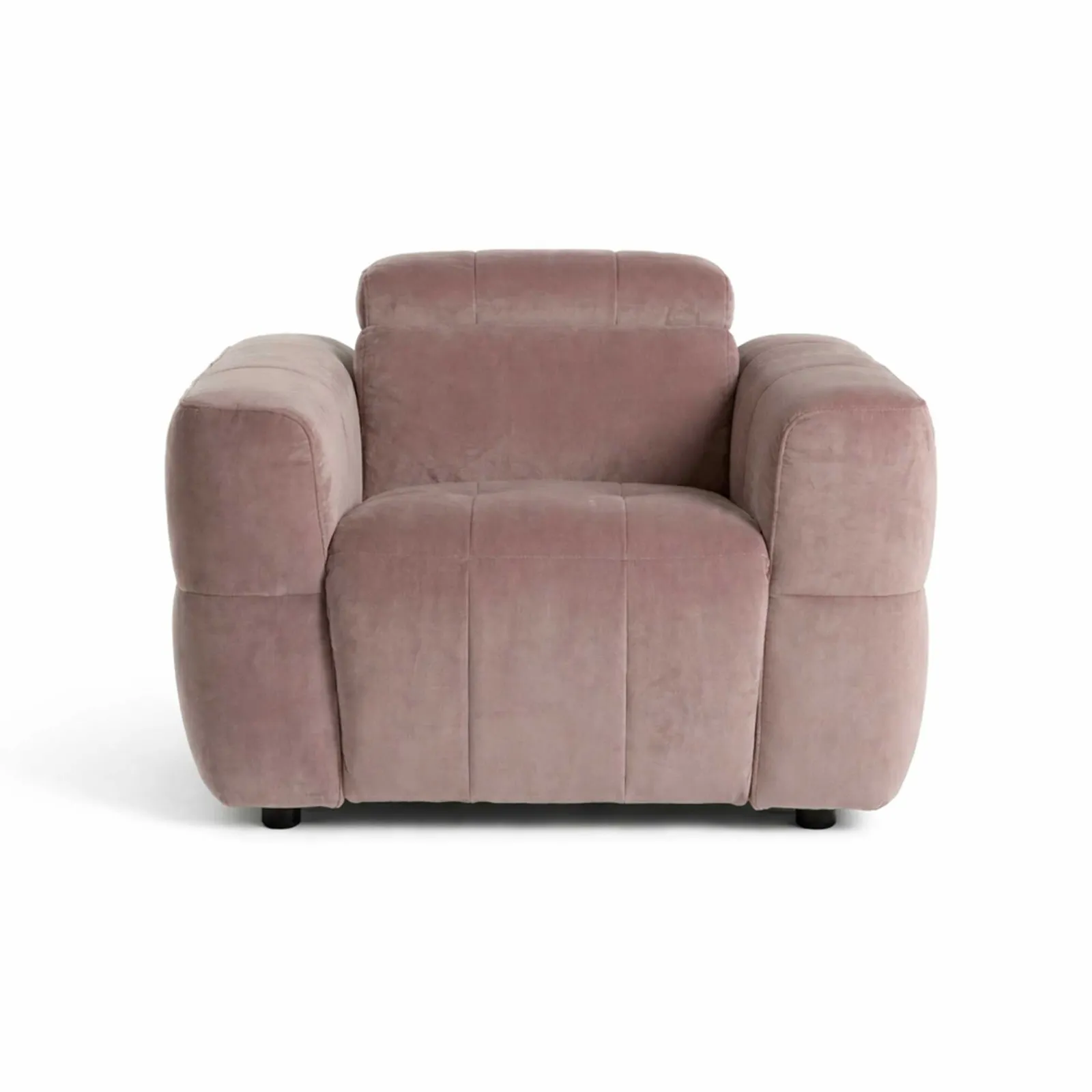 Rochester Power Recliner Armchair With Head Tilt, Neutral Fabric | Barker & Stonehouse 3