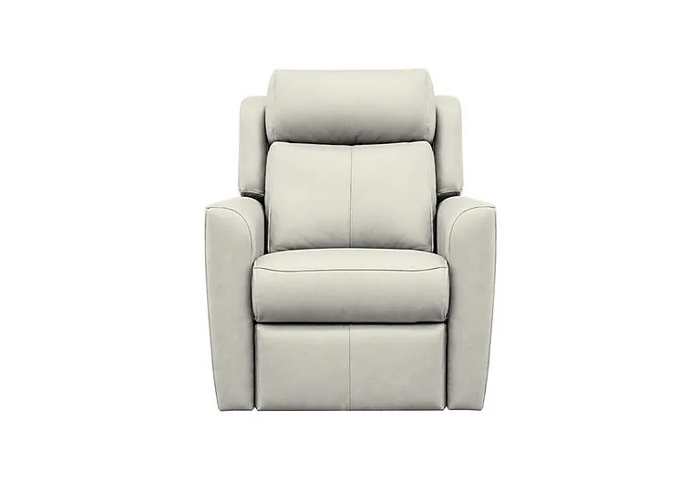 Wren Lift and Rise Leather Chair - Oxford Light Grey