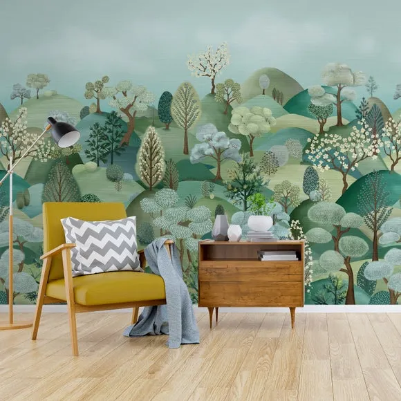 Hillside Wall Mural 3