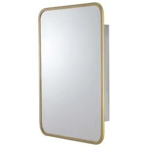 Croydex Brass Framed Single Cabinet 2