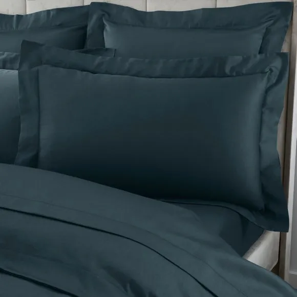 Hotel 230 Thread Count 100% Cotton Sateen Oxford Pillowcase 1
