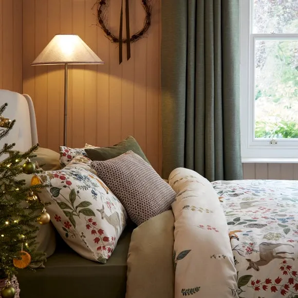 Woodland Wonders 100% Brushed Cotton Duvet Cover & Pillowcase Set 3