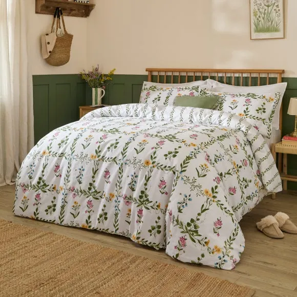 Wylder Nature Olivia 100% Cotton Duvet Cover & Pillowcase Set 1