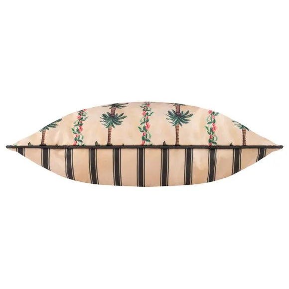 Monkey Palm Stripe Outdoor Square Cushion 4