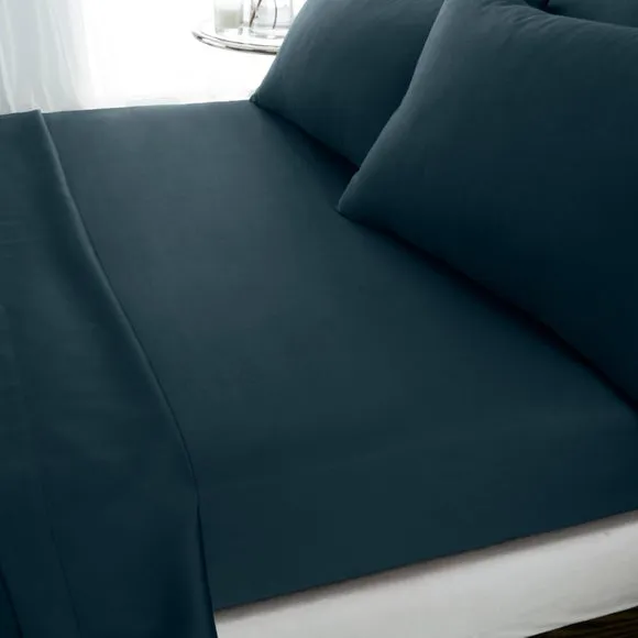 Hotel 230 Thread Count 100% Cotton Sateen Fitted Sheet 1