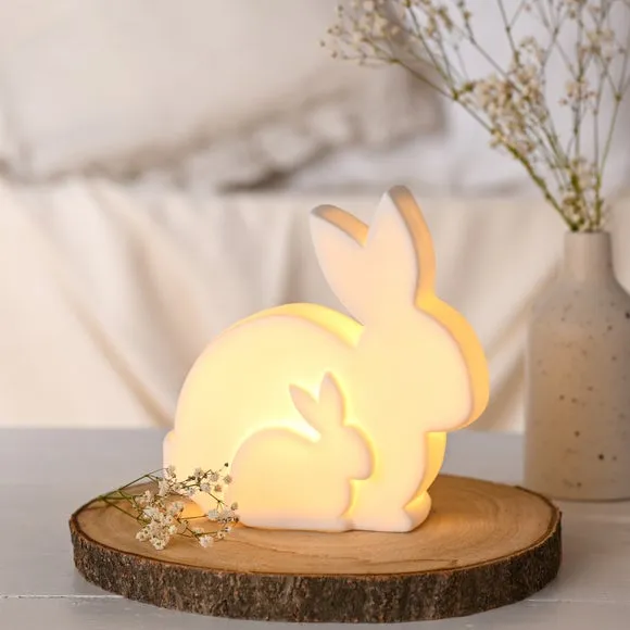 Eggs-traordinary Mum & Baby Bunny LED Light 2