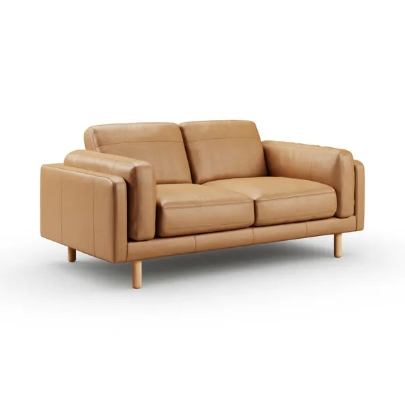 Newton Vintage Leather 2 Seater Sofa 6