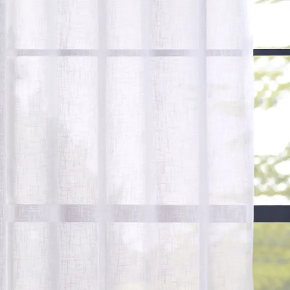 Boucle Eyelet Single Voile Panel 3