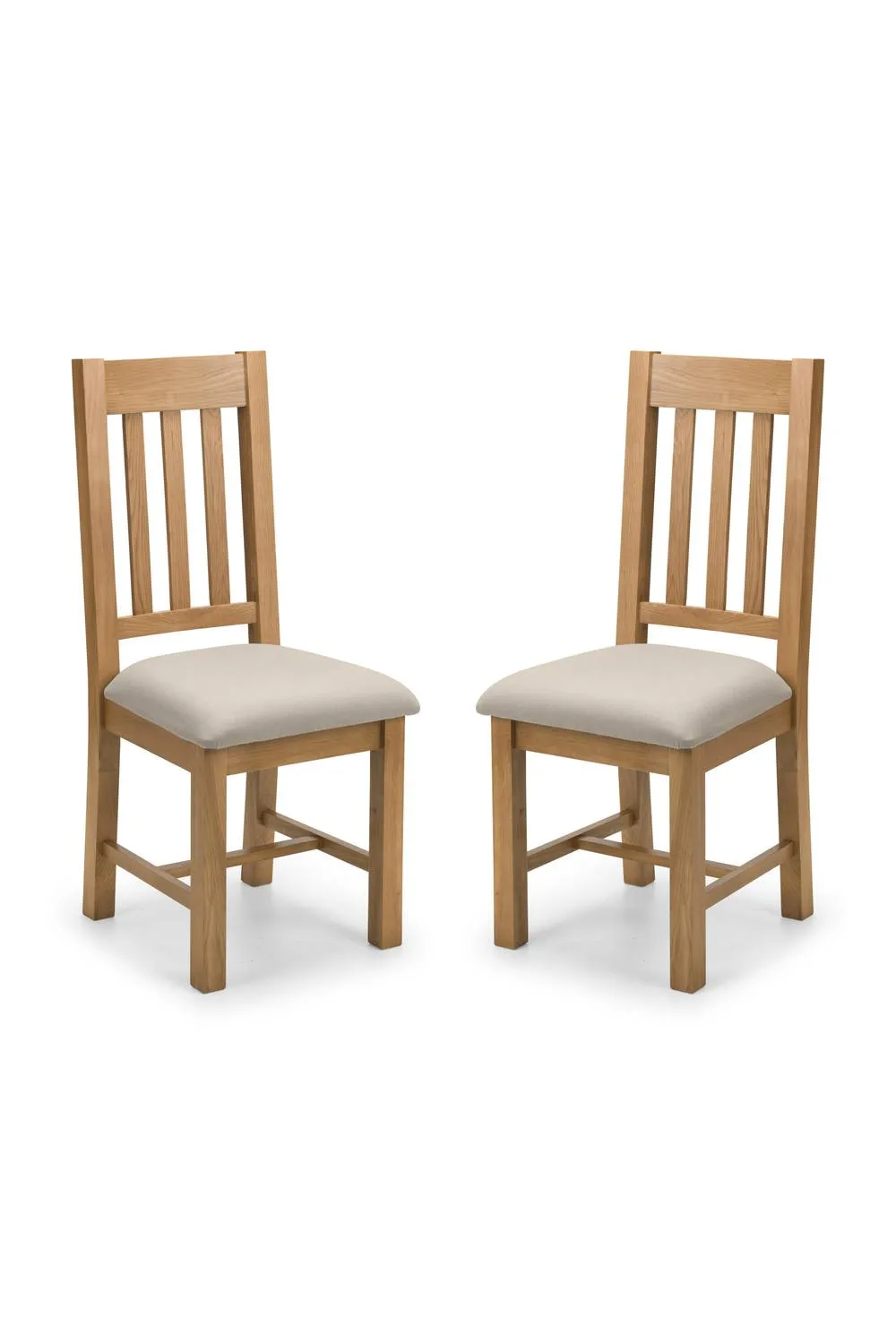 Julian Bowen Hereford Dining Chair (Set of 2) in Light Oak 3