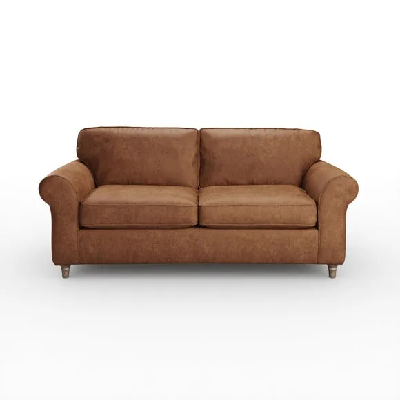Flori Arizona Faux Leather 3 Seater Sofa 6