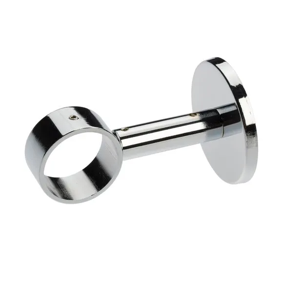 Atlanta Acrylic Curtain Pole with Rings 2