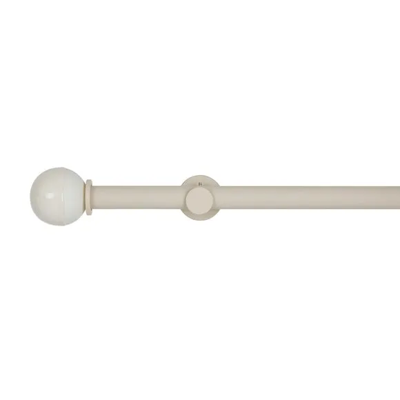 Reactive Glaze Extendable Metal Eyelet Curtain Pole 3