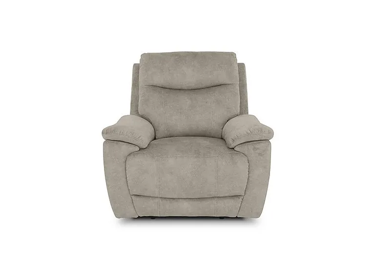 Sloane Fabric Power Recliner Chair with Power Headrest - Marble Cream