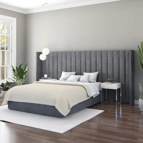 Grandeur Plush Velvet Headboard 1