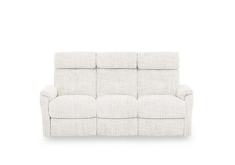 Compact Collection Titch Fabric 3 Seater Sofa - Frost