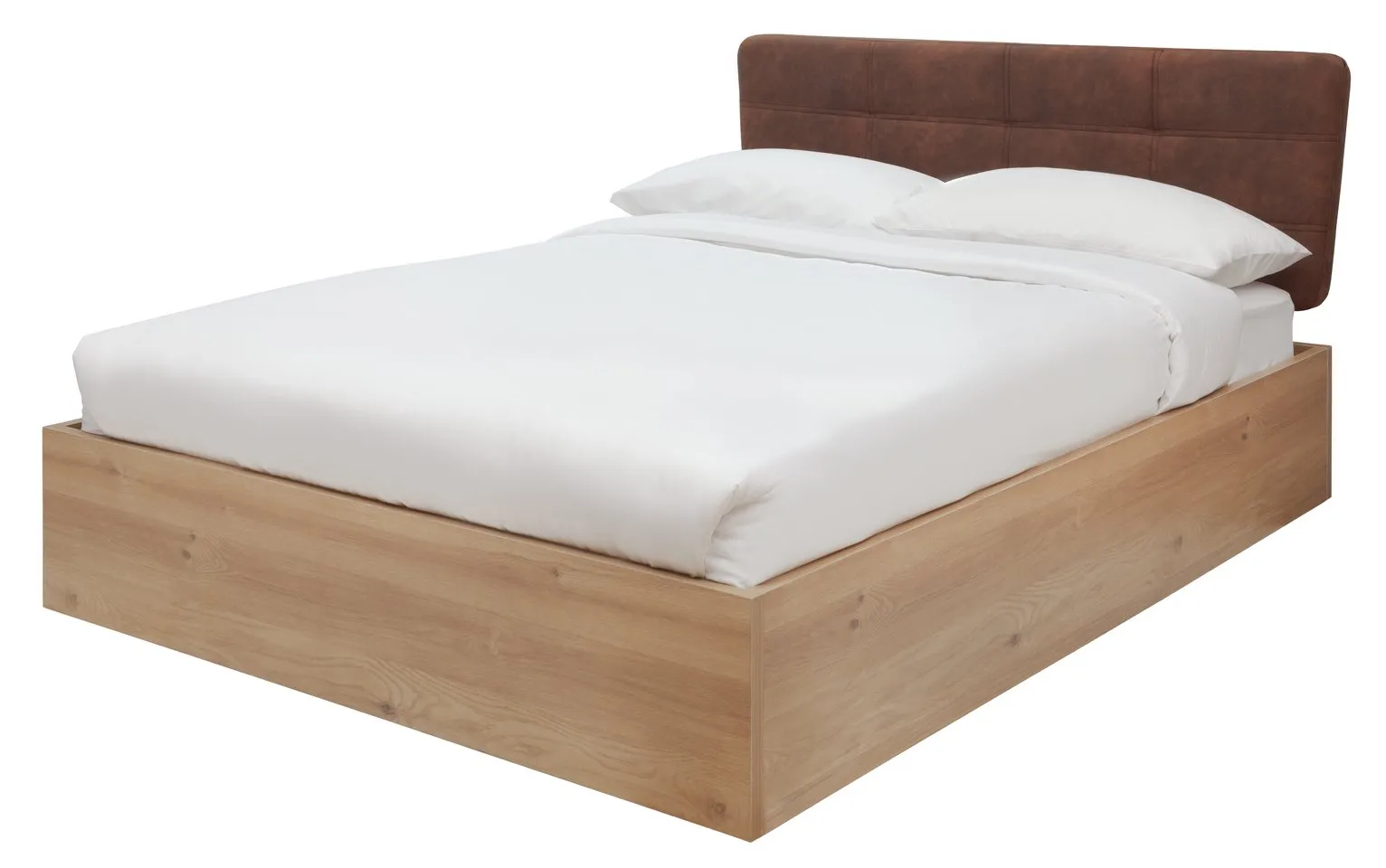 Habitat Tribeca Ottoman Double Bed Frame - Oak