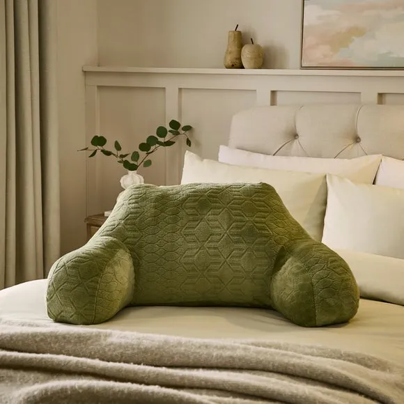 Billie Embossed Geometric Cuddle Cushion