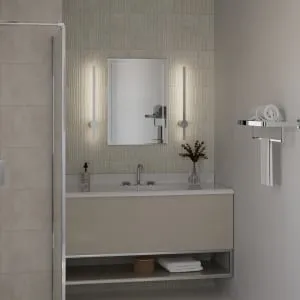 Sensio Josie Bevelled Edge Bathroom Mirror - 700 x 500mm 2