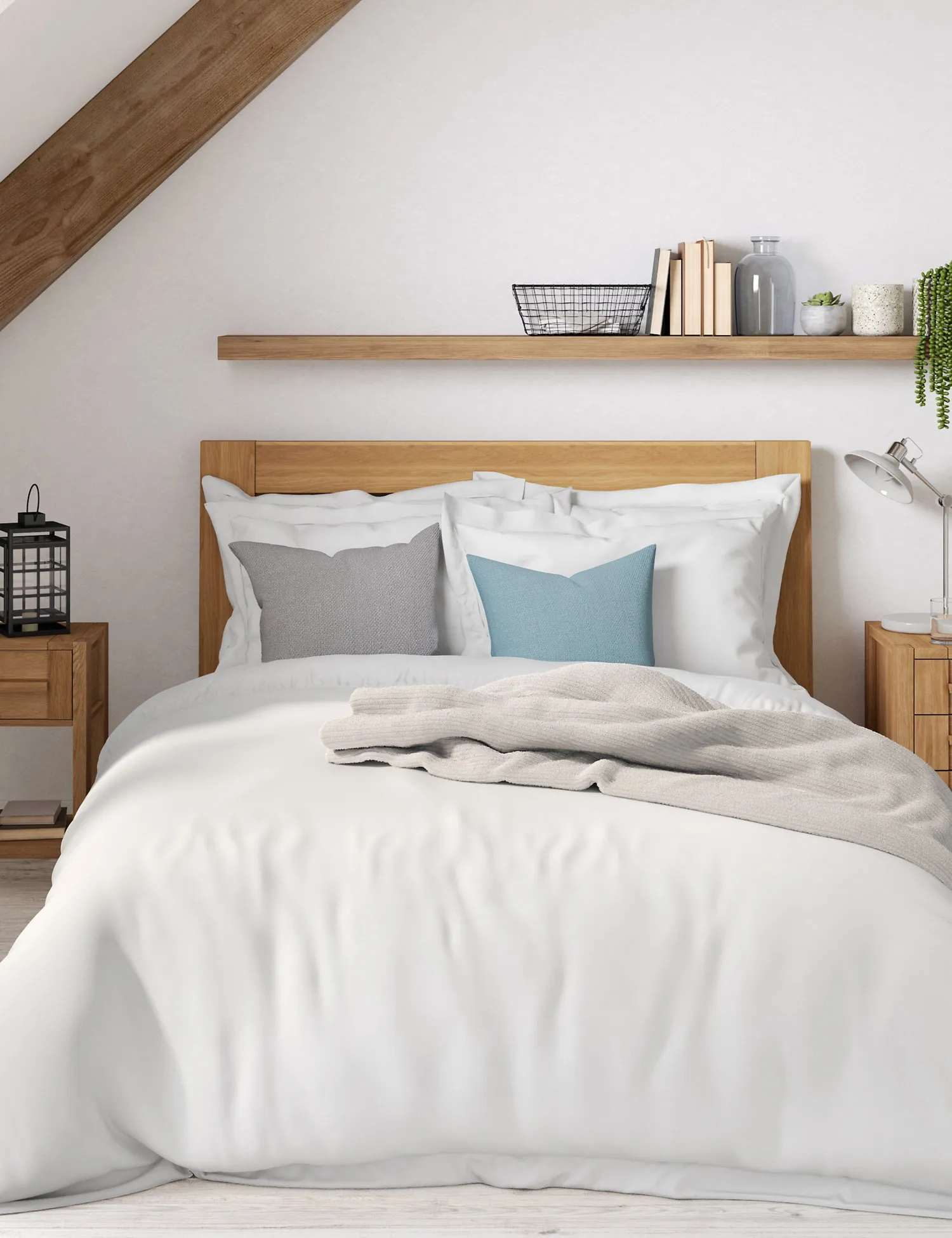 M&S Egyptian Cotton 400 Thread Count Percale Duvet Cover