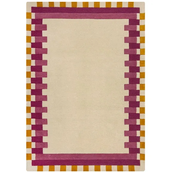 Kai Wool Border Rug 5