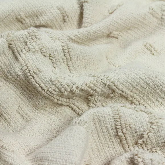 Furn. Boho Cotton Throw Blanket 130cm x 180cm 2