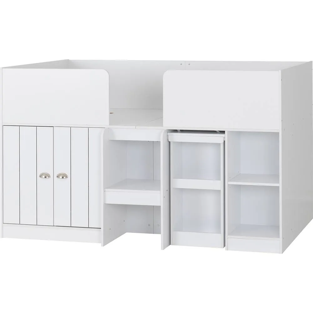 Seconique Orlando Study Bunk in White 5