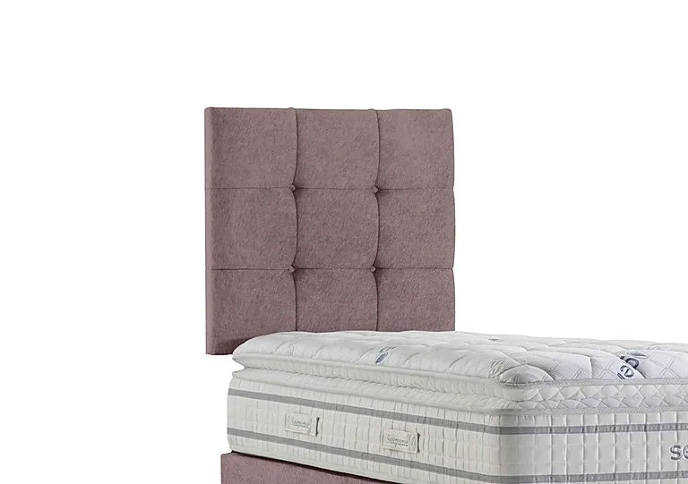 Apex Strutted Headboard - Single - Tweed Lilac