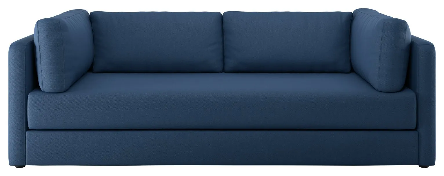 Habitat Flip 3 Seater Fabric Sofa Bed - Navy