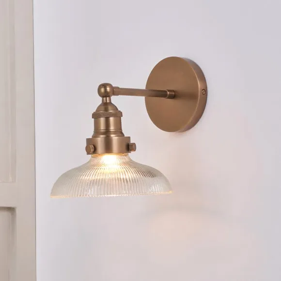 Return - Pacific Lifestyle Bowery Ribbed Wall Light